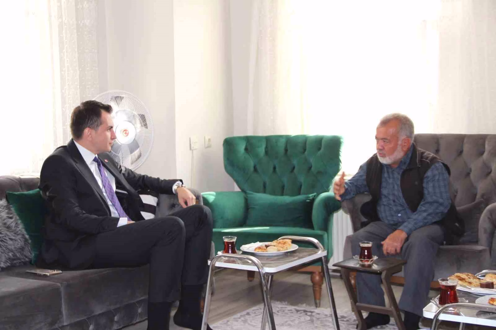 Hisarcık Kaymakamı Atam, "Devlet her zaman şehit aileleri ve gazilerin yanındadır"