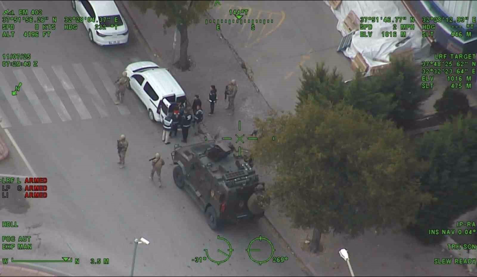 Konya merkezli dev operasyon: İki suç örgütünün 530 milyon lirayı aşan mal varlığına el konuldu