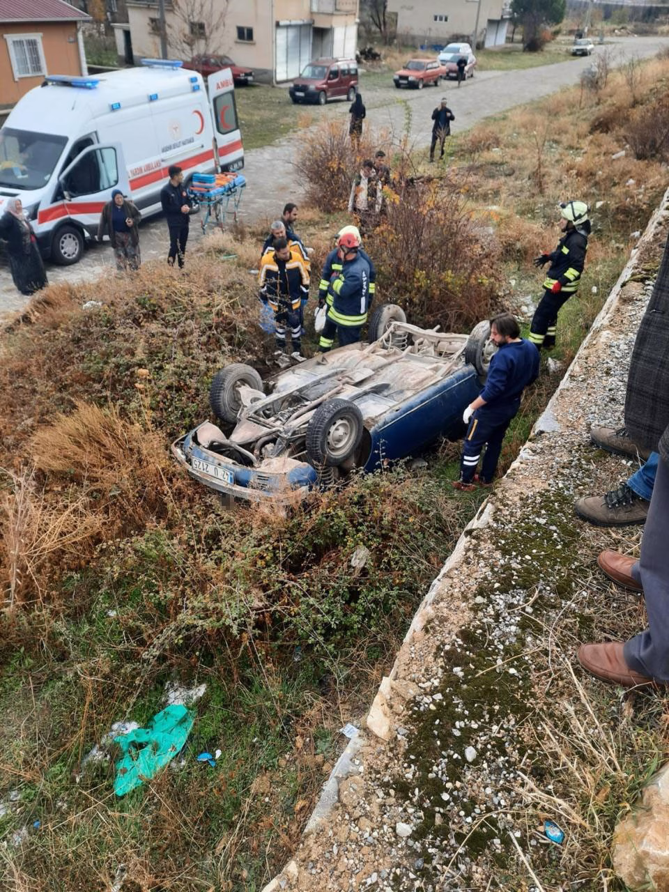 Konya’da otomobil takla attı: 1 ölü
