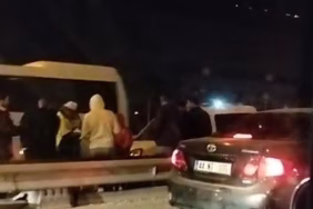 Malatya’da zincirleme trafik kazası: 2 yaralı