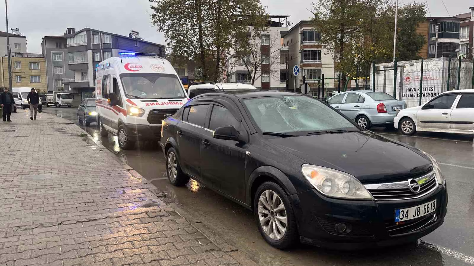 Ordu’da otomobilin çarptığı yaya yaralandı