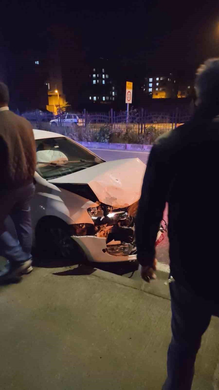 Trabzon’da zincirleme kaza: 3 yaralı