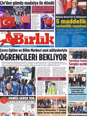 10 ARALIK BİRLİK 1.SAYFA