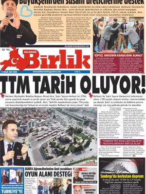 12 ARALIK BİRLİK 1.SAYFA