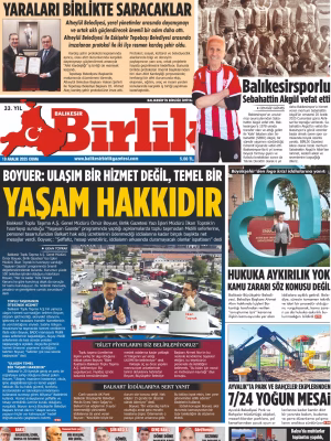 19 ARALIK BİRLİK 1.SAYFA