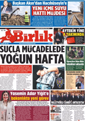 2 ARALIK BİRLİK 1.SAYFA