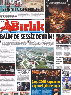 29 ARALIK BİRLİK 1.SAYFA
