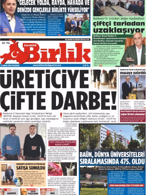 8 ARALIK BİRLİK 1.SAYFA