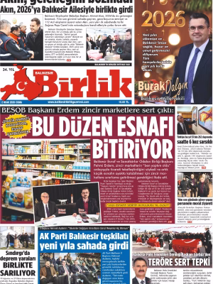 2 OCAK BİRLİK 1.SAYFA