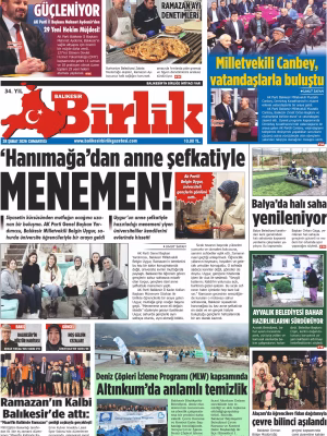 28 ŞUBAT BİRLİK 1.SAYFA