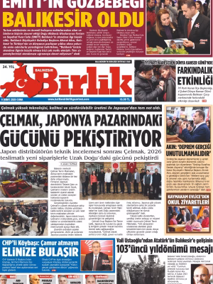 6 ŞUBAT BİRLİK 1.SAYFA