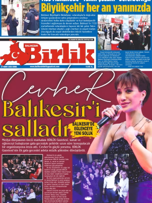 27 MART BİRLİK 1.SAYFA