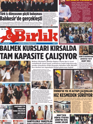 31 MART BİRLİK 1.SAYFA