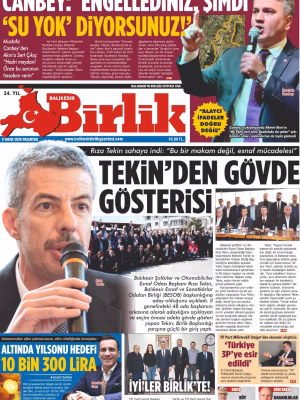 6 NİSAN BİRLİK 1.SAYFA