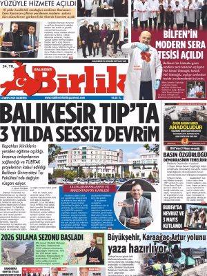 4 MAYIS BİRLİK 1.SAYFA