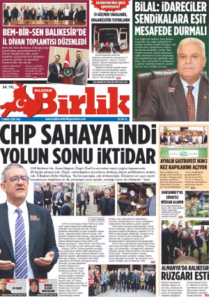 5 MAYIS BİRLİK 1.SAYFA