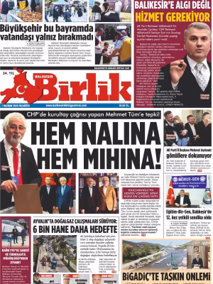 1 HAZİRAN BİRLİK 1.SAYFA