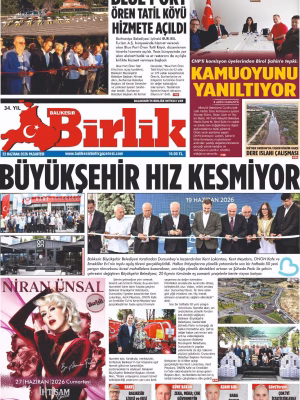 22 HAZİRAN BİRLİK 1.SAYFA