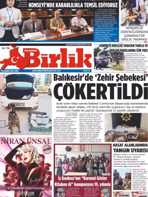 26 HAZİRAN BİRLİK 1.SAYFA