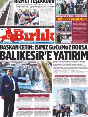4 HAZİRAN BİRLİK 1.SAYFA