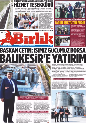 4 HAZİRAN BİRLİK 1.SAYFA
