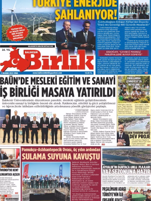 5 HAZİRAN BİRLİK 1.SAYFA