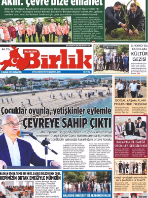 6 HAZİRAN BİRLİK 1.SAYFA