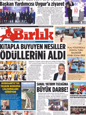 1 TEMMUZ BİRLİK 1.SAYFA