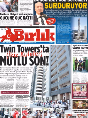 3 TEMMUZ BİRLİK 1.SAYFA