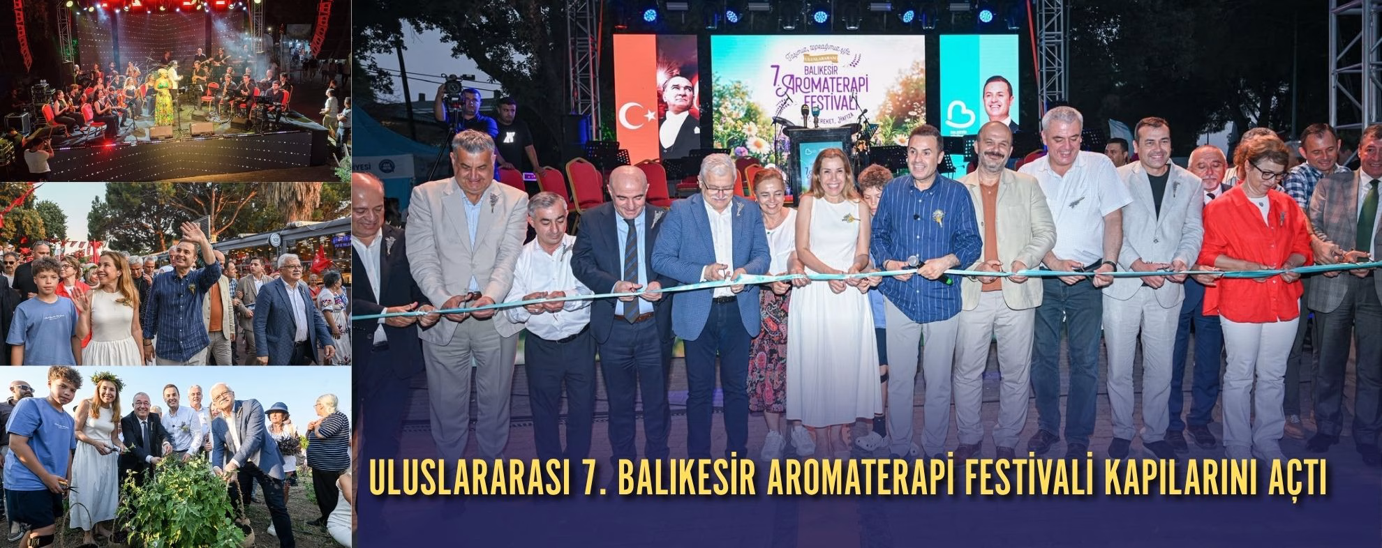 ULUSLARARASI 7. BALIKESİR AROMATERAPİ FESTİVALİ KAPILARINI AÇTI