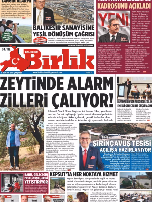 5 AĞUSTOS BİRLİK 1.SAYFA