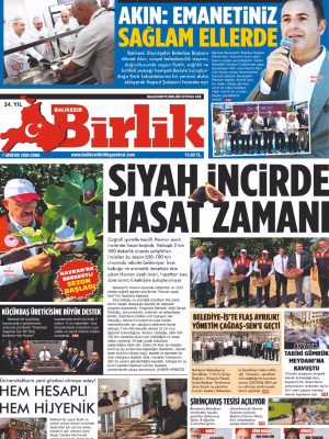 7 AĞUSTOS BİRLİK 1.SAYFA