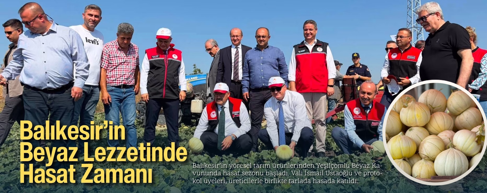 Balıkesir’in Beyaz Lezzetinde Hasat Zamanı     