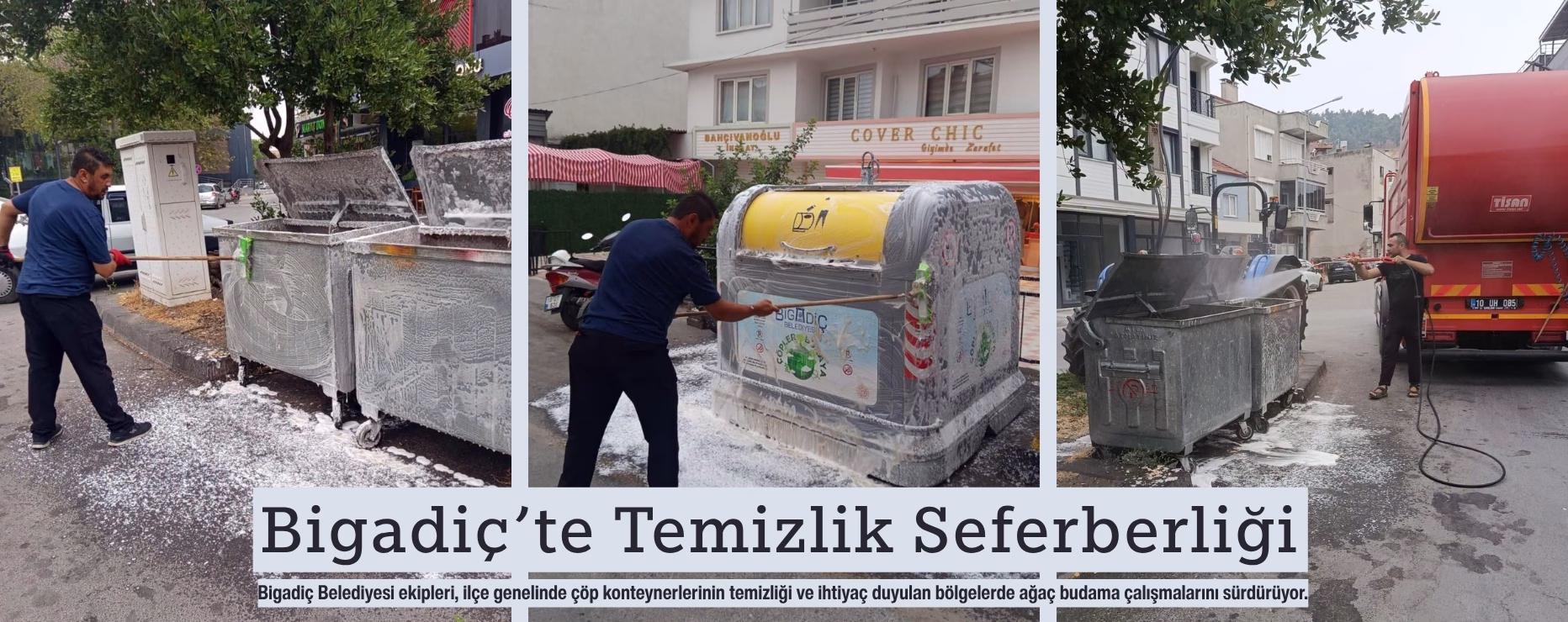 Bigadiç’te Temizlik Seferberliği   