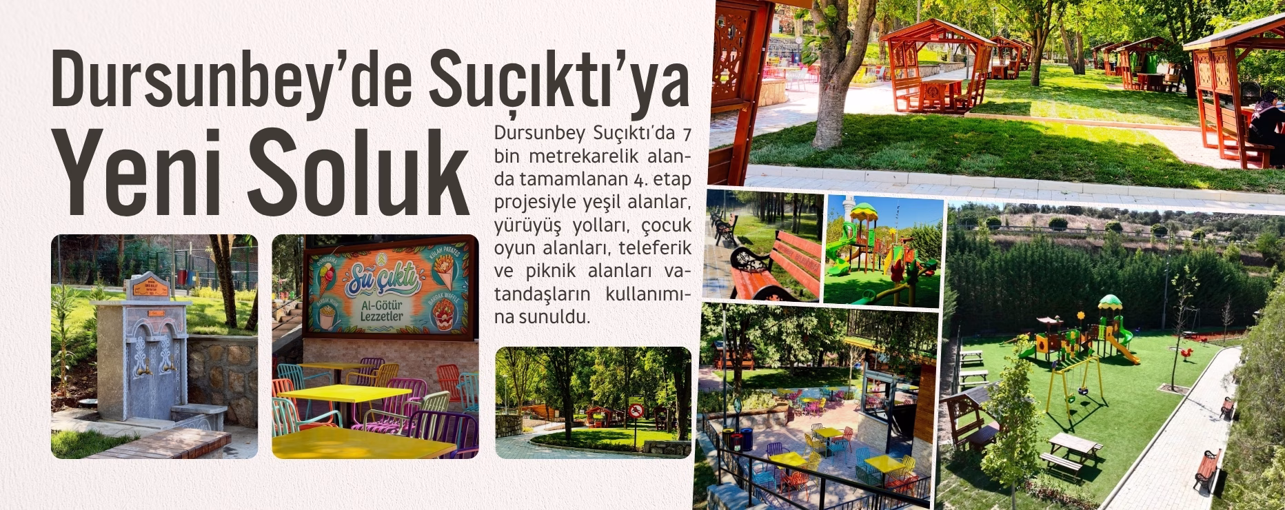 Dursunbey’de Suçıktı’ya Yeni Soluk