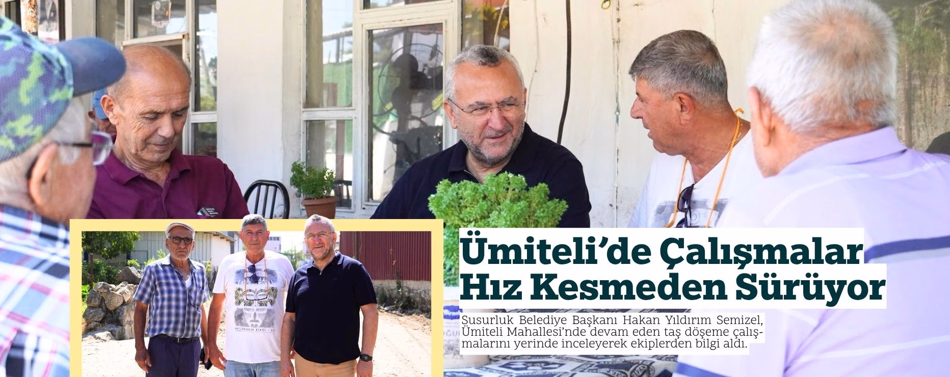 Ümiteli’de Çalışmalar Hız Kesmeden Sürüyor
