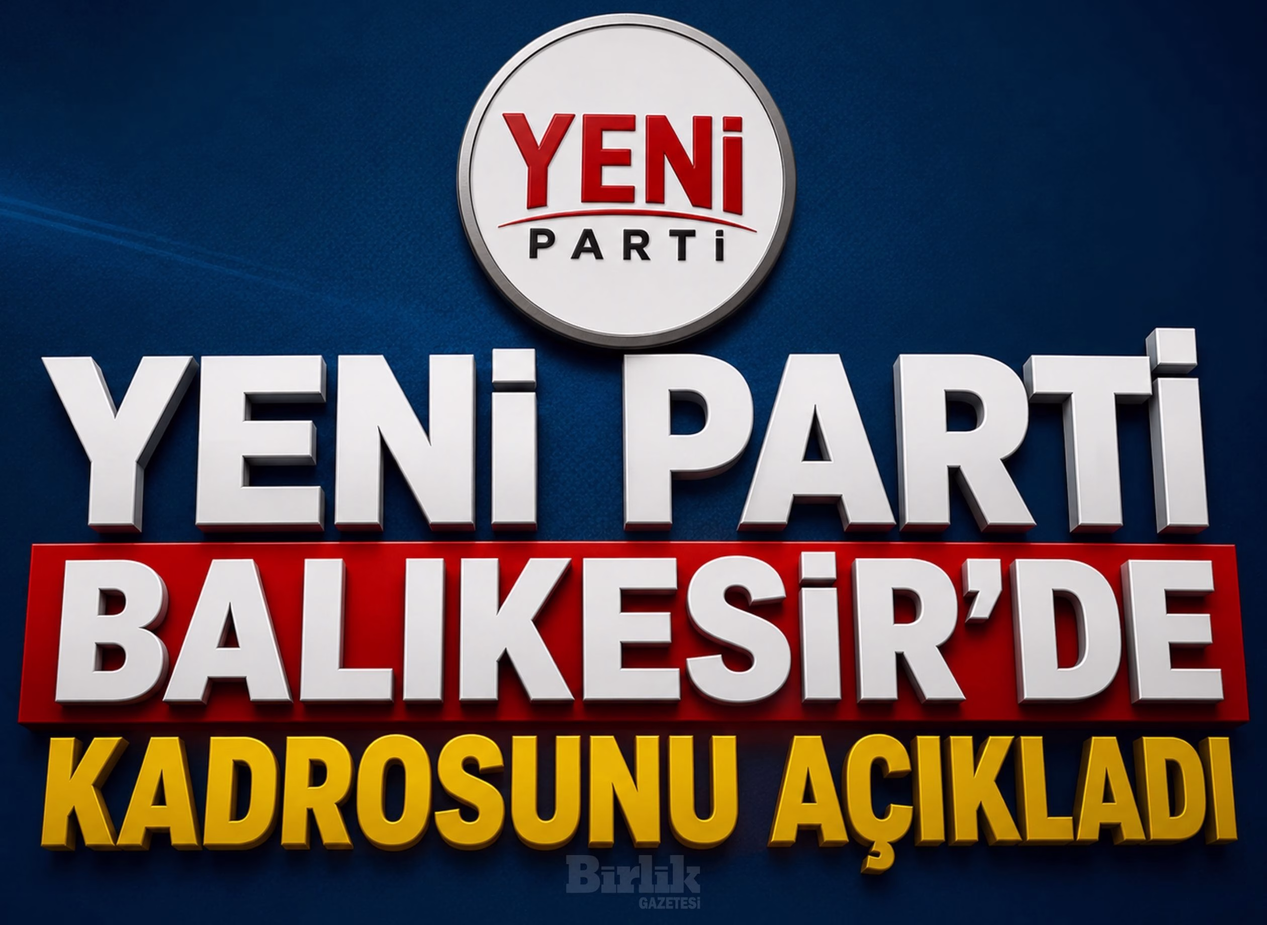 yeni parti balıkesir yönetim