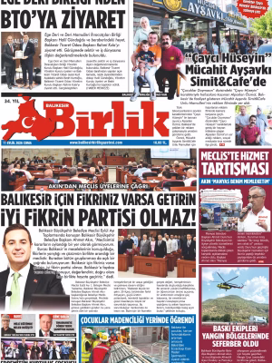 11 EYLÜL BİRLİK 1.SAYFA