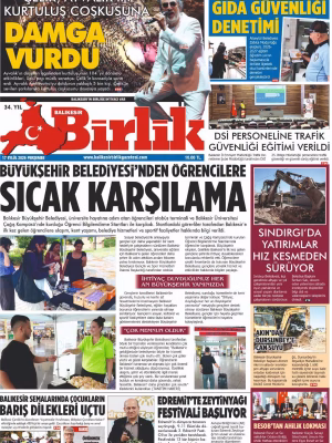 17 EYLÜL BİRLİK 1.SAYFA