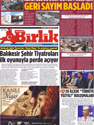 18 EYLÜL BİRLİK 1.SAYFA