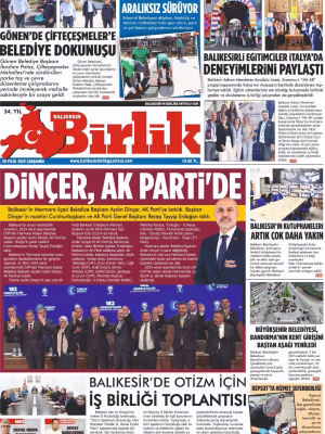 30 EYLÜL BİRLİK 1.SAYFA