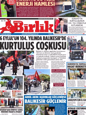 7 EYLÜL BİRLİK 1.SAYFA