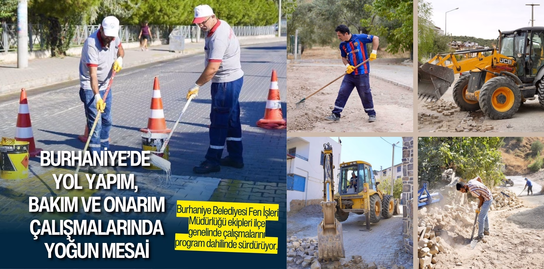 burhaniye yol yapımı (1)