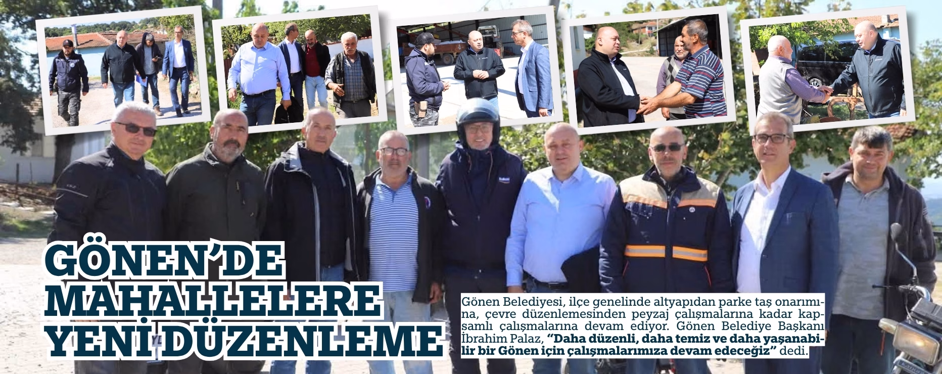 GÖNEN’DE MAHALLELERE YENİ DÜZENLEME