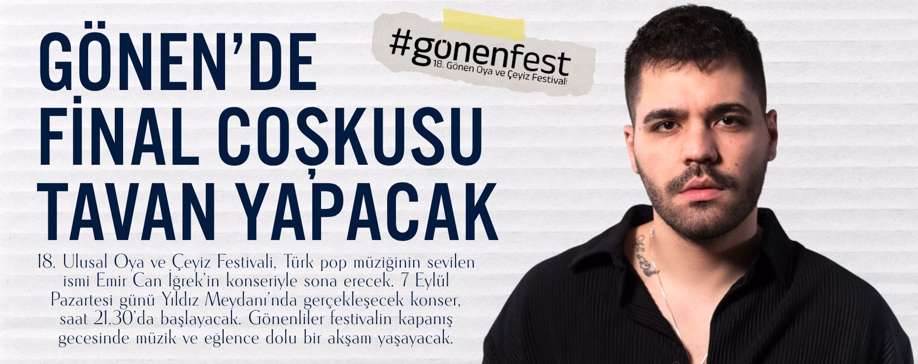 GÖNEN’DE FİNAL COŞKUSU TAVAN YAPACAK