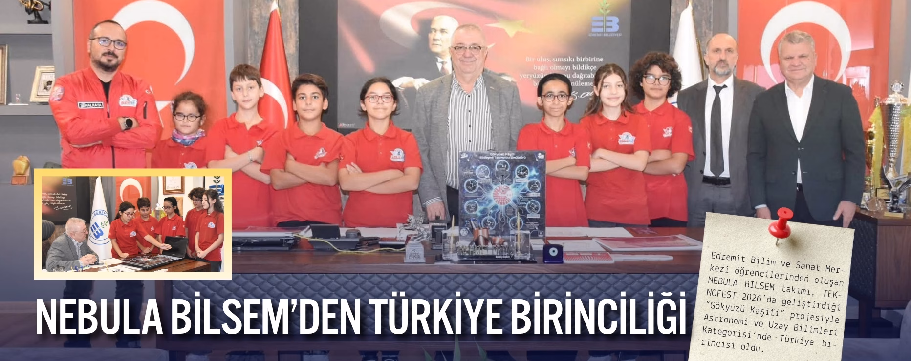 NEBULA BİLSEM’DEN TÜRKİYE BİRİNCİLİĞİ