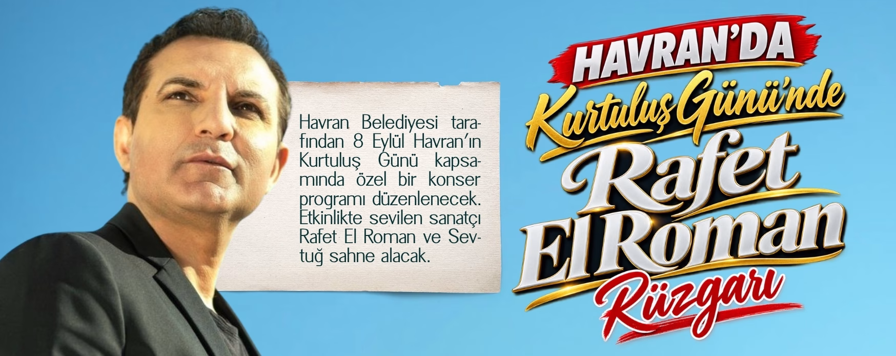 Havran’da Kurtuluş Günü’nde Rafet El Roman Rüzgarı