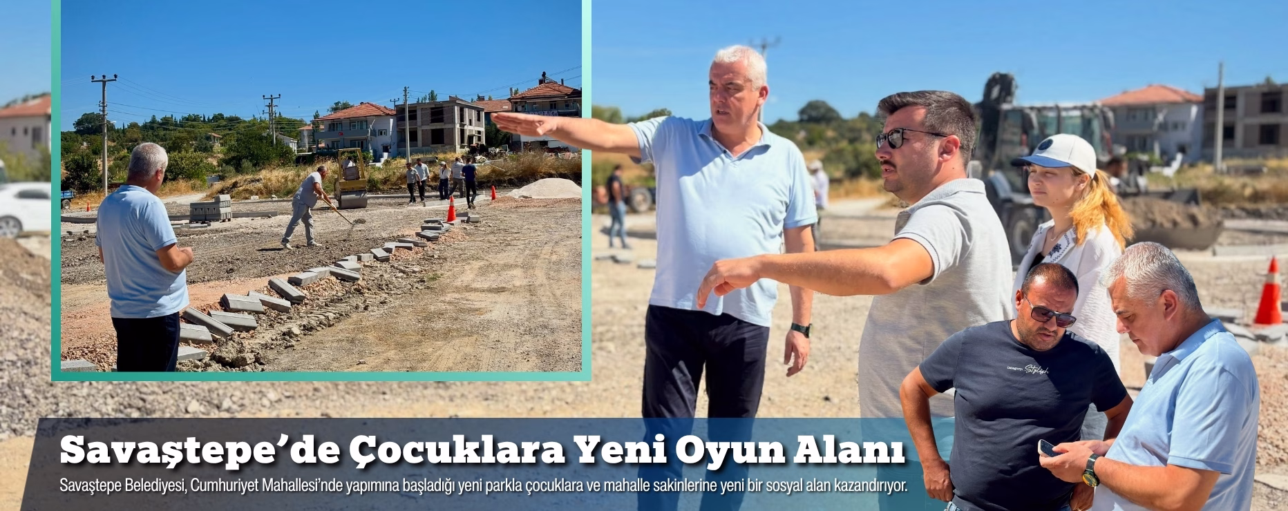 Savaştepe’de Çocuklara Yeni Oyun Alanı       