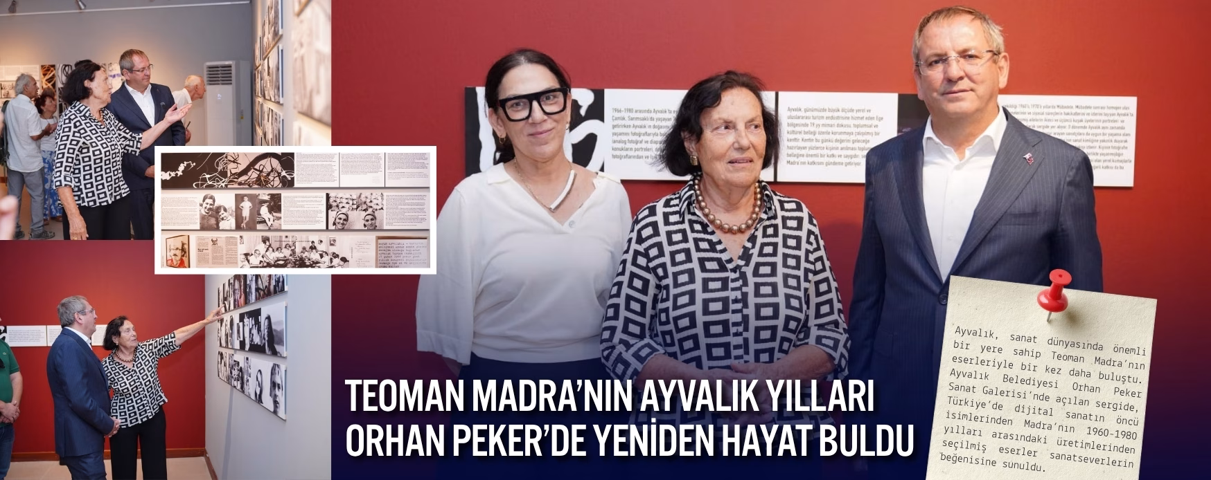 TEOMAN MADRA’NIN AYVALIK YILLARI ORHAN PEKER’DE YENİDEN HAYAT BULDU