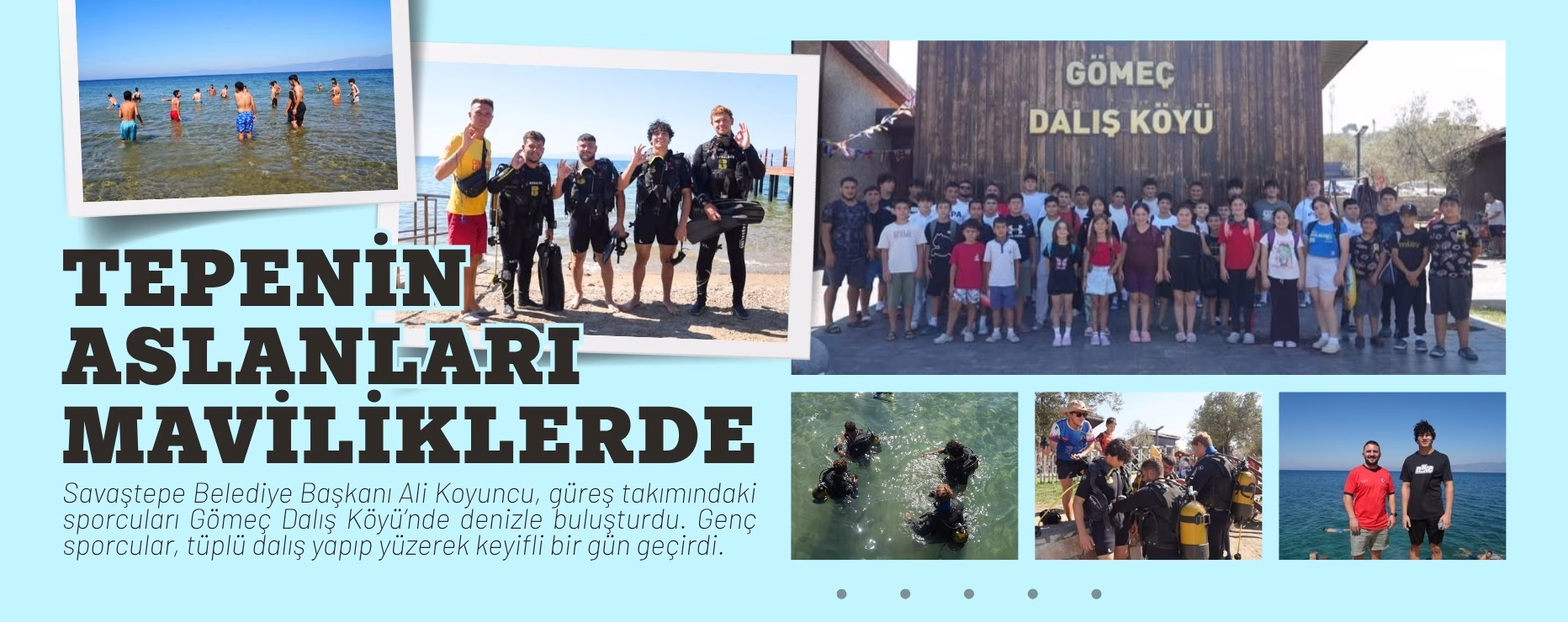TEPENİN ASLANLARI MAVİLİKLERDE  